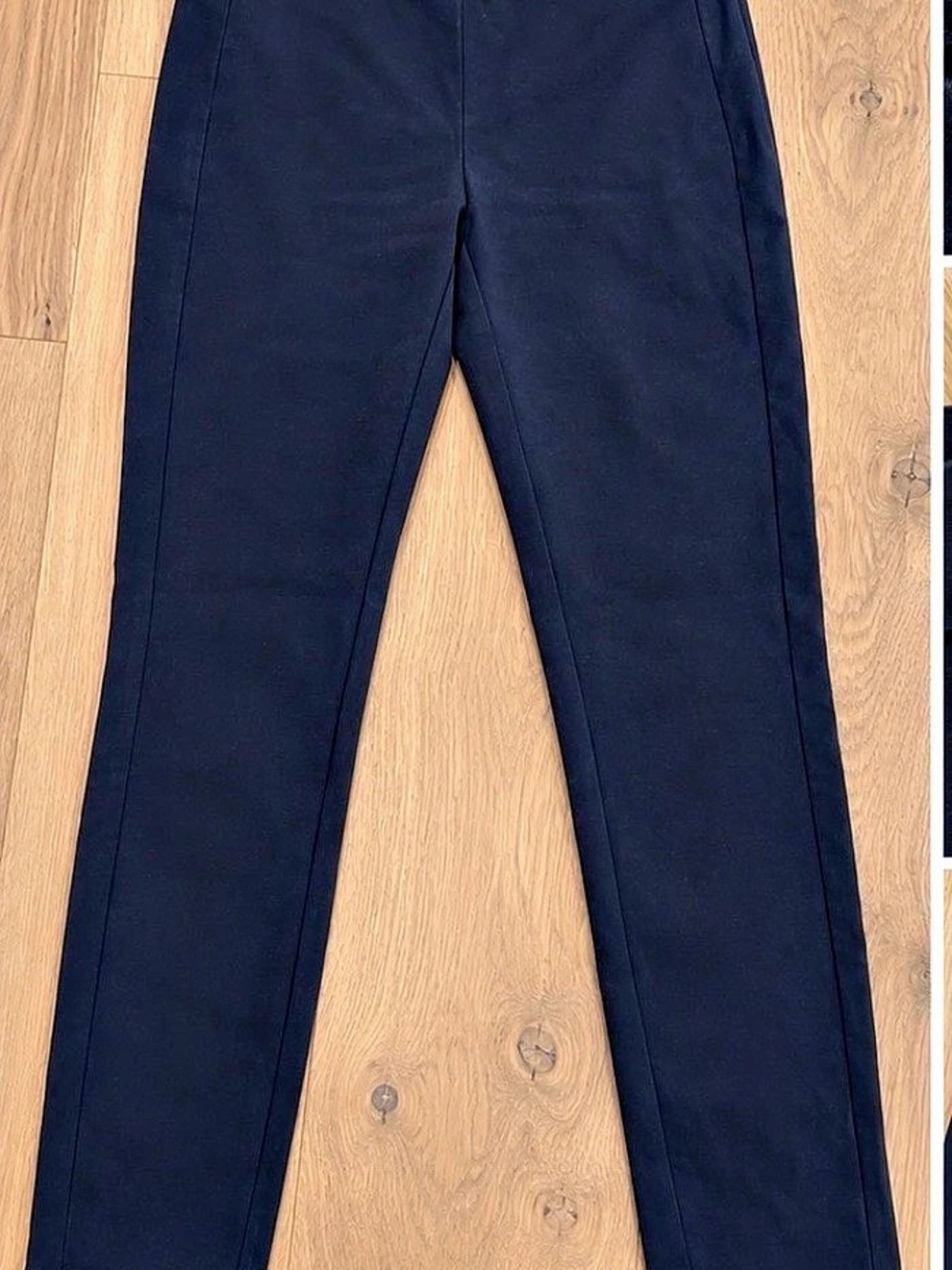 Tory Burch Women's Straight Leg Pants Blue Size 0 Like New